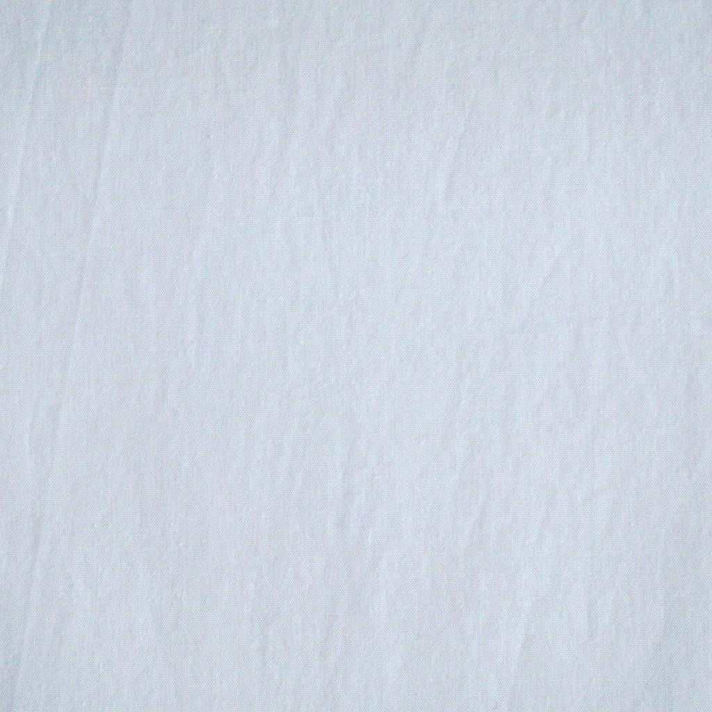 Baumwoll-Popelin gekämmt stone washed weiß